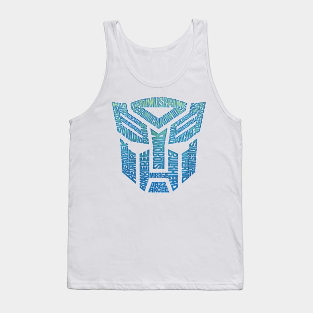 Optimus Prime jazz arcee Tank Top by hamaka